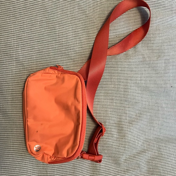 Lululemon Orange Crossbody Belt Bag - Picture 2 of 3